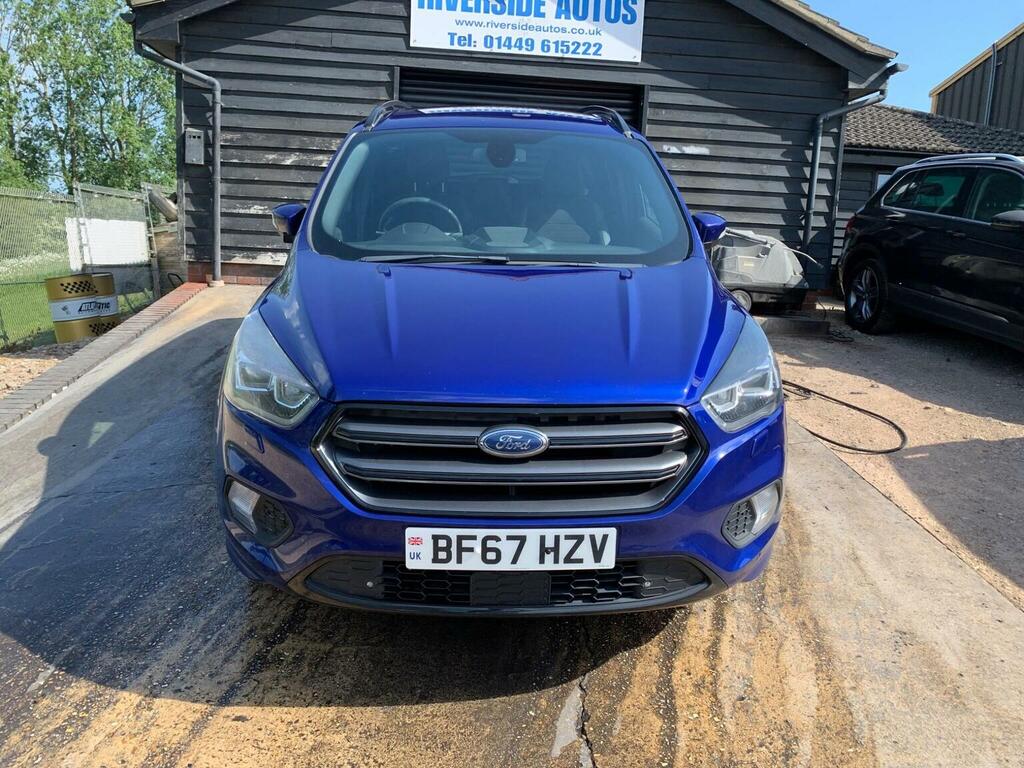 Ford Kuga Tdci Ecoblue St-line Euro 6 Ss BF67HZV Blue #2