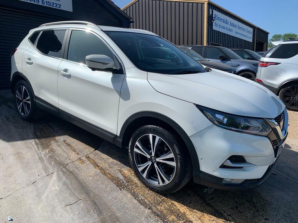 Nissan Qashqai Dig-t N-connecta Euro 6 Ss FY69UFK White #3