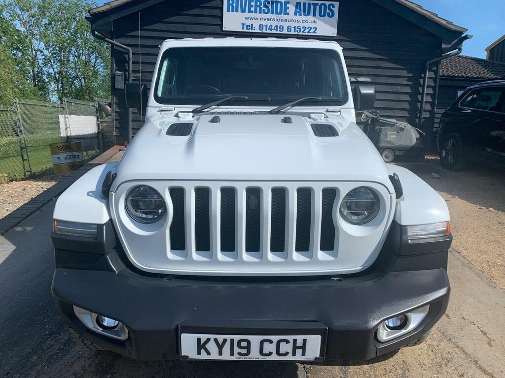 Jeep Wrangler Gme Sahara 4Wd Euro 6 Ss KY19CCH White #2