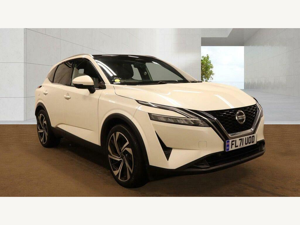 Nissan Qashqai Dig-t Mhev Tekna Euro 6 Ss FL71UOD White #3