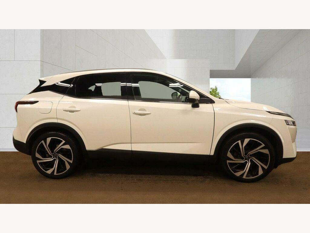 Nissan Qashqai Dig-t Mhev Tekna Euro 6 Ss FL71UOD White #6