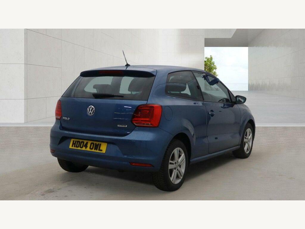 Volkswagen Polo Bluemotion Tech Match Edition Euro 6 Ss HD04OWL Blue #4