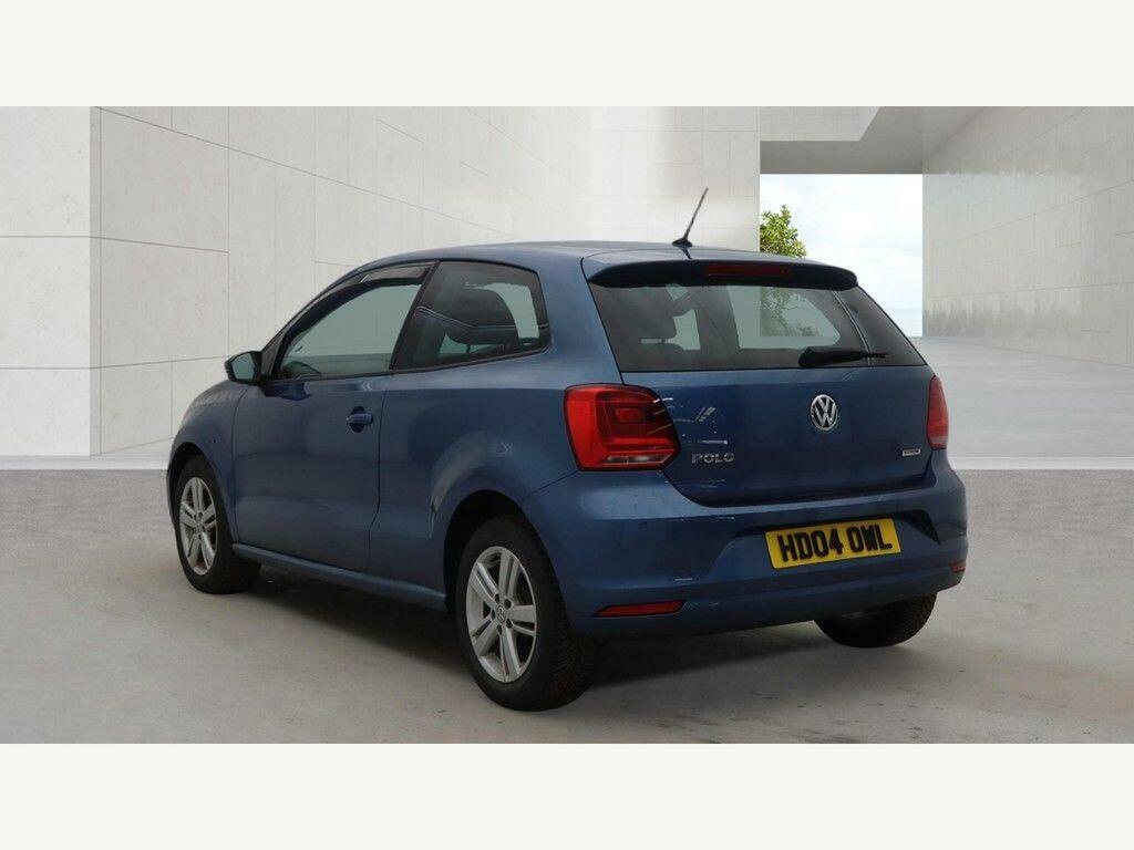 Volkswagen Polo Bluemotion Tech Match Edition Euro 6 Ss HD04OWL Blue #3