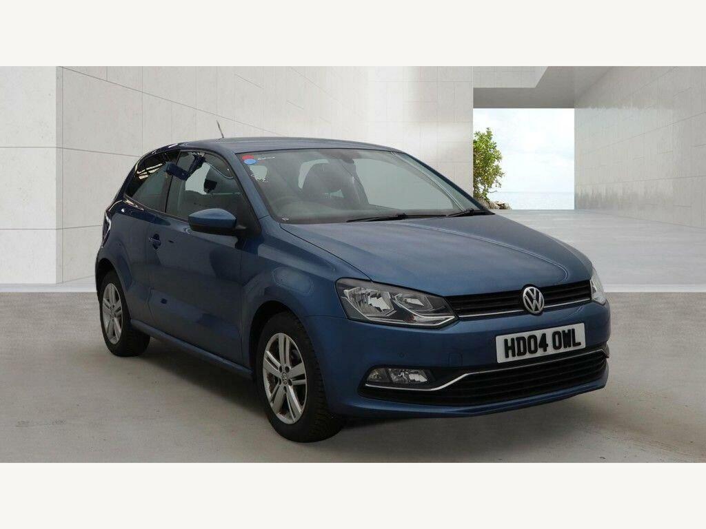Volkswagen Polo Bluemotion Tech Match Edition Euro 6 Ss HD04OWL Blue #2