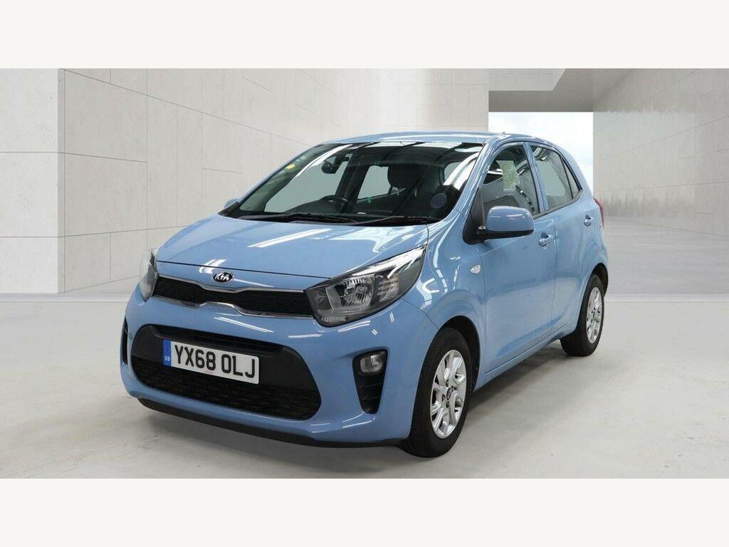Kia Picanto 2 Euro 6 YX68OLJ Blue #2