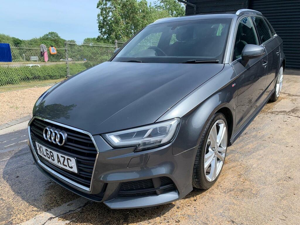 Audi A3 Tdi 30 S Line Sportback S Tronic Euro 6 Ss Grey