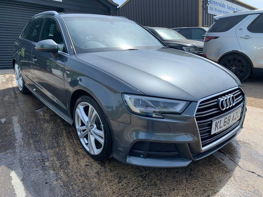 Audi A3 Tdi 30 S Line Sportback S Tronic Euro 6 Ss KL68AZC Grey #3