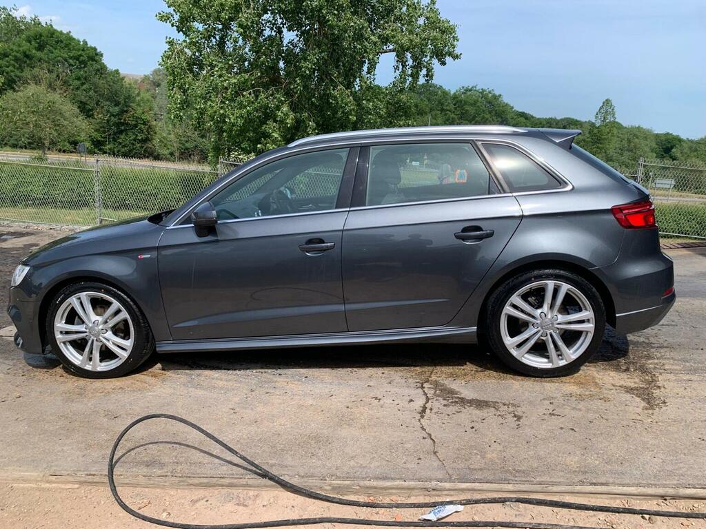 Audi A3 Tdi 30 S Line Sportback S Tronic Euro 6 Ss KL68AZC Grey #5