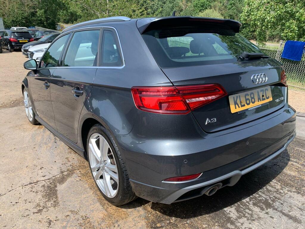 Audi A3 Tdi 30 S Line Sportback S Tronic Euro 6 Ss KL68AZC Grey #6