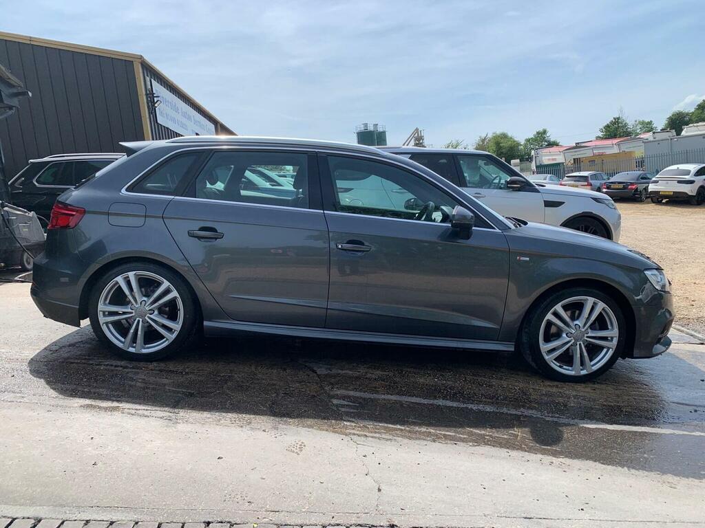Audi A3 Tdi 30 S Line Sportback S Tronic Euro 6 Ss KL68AZC Grey #4