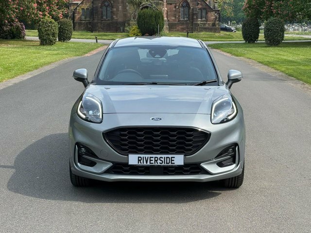Ford Puma 2022 1.0T Ecoboost Mhev St-line Suv Hyb HK72ZWX Silver #5