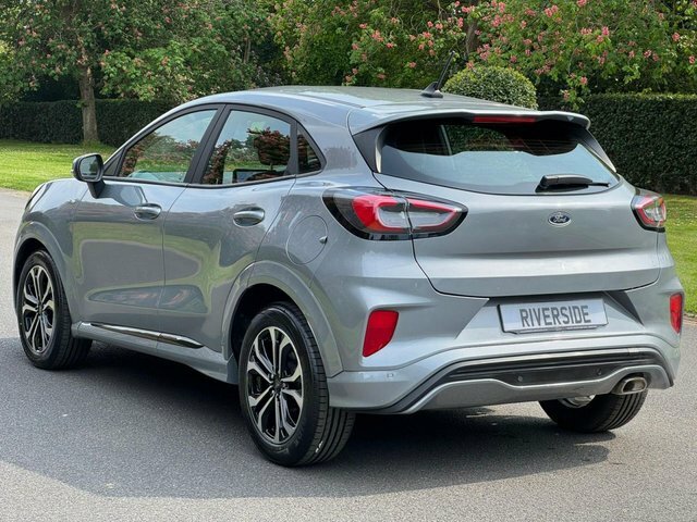 Ford Puma 2022 1.0T Ecoboost Mhev St-line Suv Hyb HK72ZWX Silver #2
