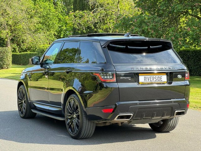 Land Rover Range Rover Sport 2021 3.0 D300 Mhev Hse Dynamic Black Suv Diese AO21YUD Black #2
