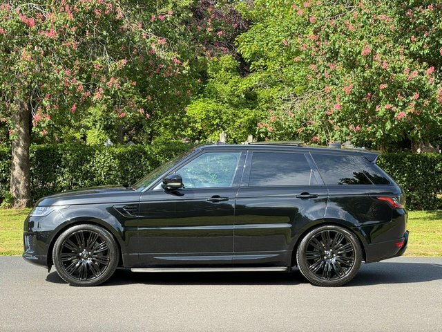 Land Rover Range Rover Sport 2021 3.0 D300 Mhev Hse Dynamic Black Suv Diese AO21YUD Black #5