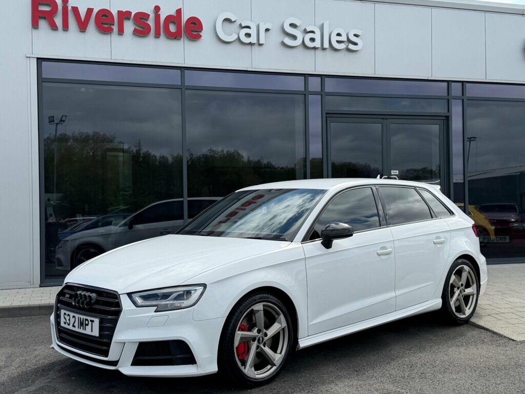 Audi A3 2.0 Tfsi Black Edition Sportback S Tronic Quattro White
