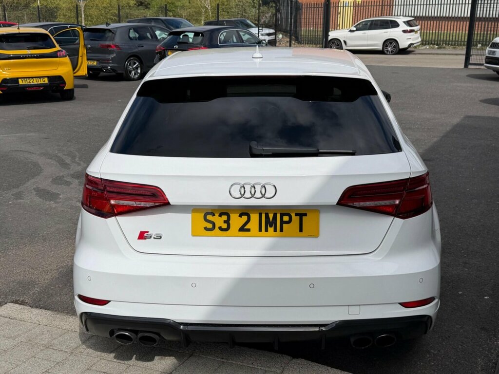 Audi A3 2.0 Tfsi Black Edition Sportback S Tronic Quattro NJ18FBA White #3