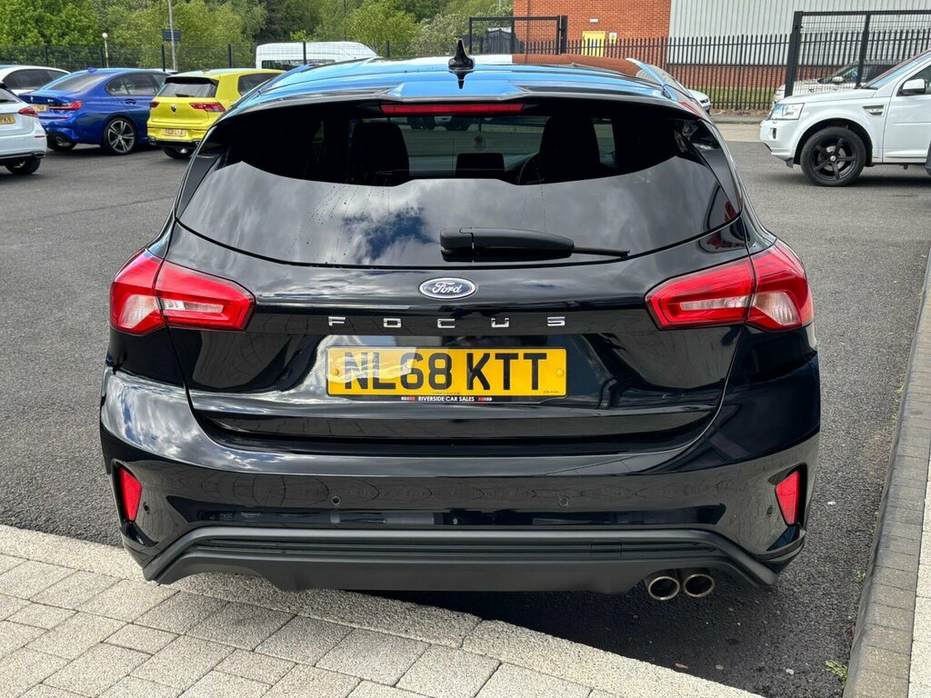 Ford Focus 1.0T Ecoboost St-line X Euro 6 Ss NL68KTT Black #2