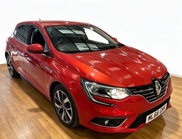Renault Megane 2016 1.5 Dci Dynamique S Nav Hatchback Red