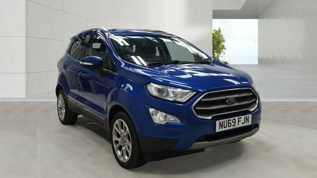 Ford Ecosport 2019 1.0T Ecoboost Gpf Titanium Suv Man NU69FJN Blue #3