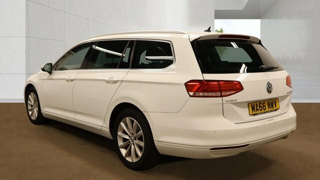 Volkswagen Passat 2016 2.0 Tdi Bluemotion Tech Se Business Estate MA66NWV White #4