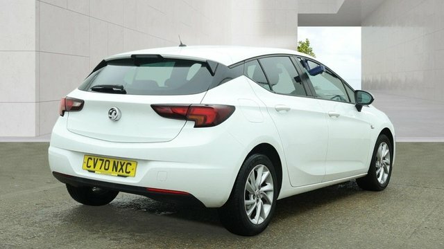 Vauxhall Astra 2020 1.2 Turbo Se Hatchback Euro CV70NXC White #5