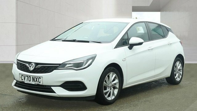 Vauxhall Astra 2020 1.2 Turbo Se Hatchback Euro CV70NXC White #3