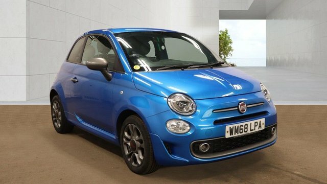 Fiat 500 2019 1.2 S Hatchback Euro 6 Ss Blue
