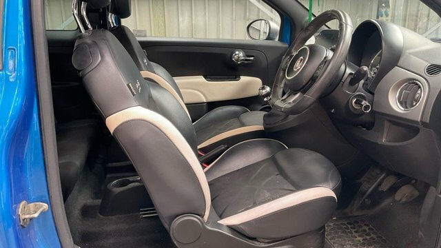 Fiat 500 2019 1.2 S Hatchback Euro 6 Ss WM68LPA Blue #2