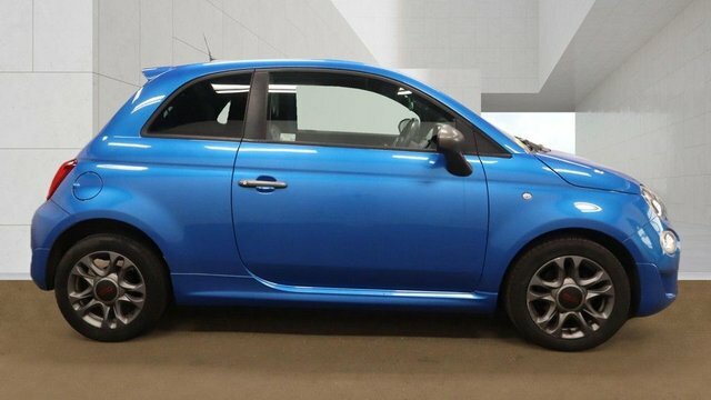 Fiat 500 2019 1.2 S Hatchback Euro 6 Ss WM68LPA Blue #5