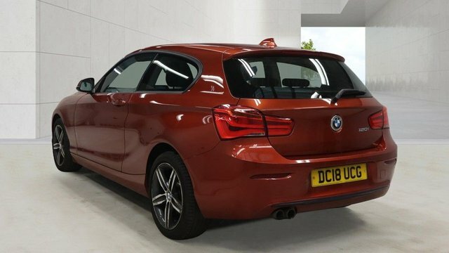 BMW 1 Series 2018 2.0 120I Sport Hatchback Euro DC18UCG Orange #4