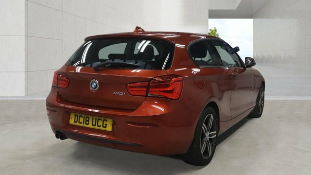 BMW 1 Series 2018 2.0 120I Sport Hatchback Euro DC18UCG Orange #5