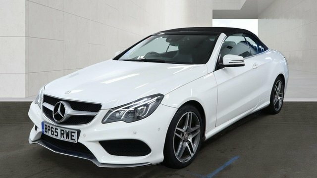 Mercedes-Benz E Class 2016 2.1 E220 Bluetec Amg Line Cabriolet Diese BP65RWE White #4