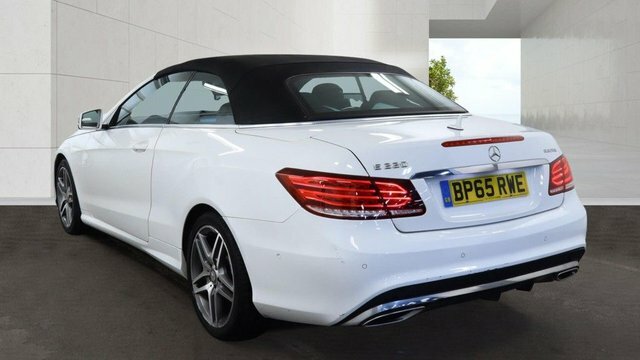Mercedes-Benz E Class 2016 2.1 E220 Bluetec Amg Line Cabriolet Diese BP65RWE White #5