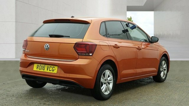 Volkswagen Polo 2018 1.0 Tsi Se Hatchback Euro 6 RO18VCG Orange #4