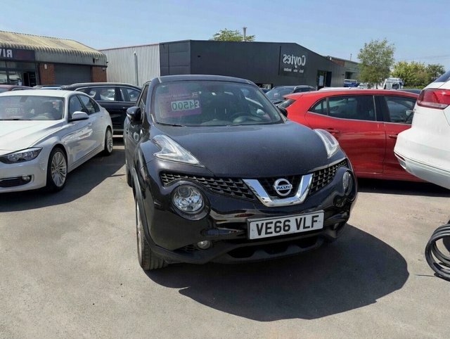 Nissan Juke 2016 1.5 Dci N-connecta Suv Euro Black