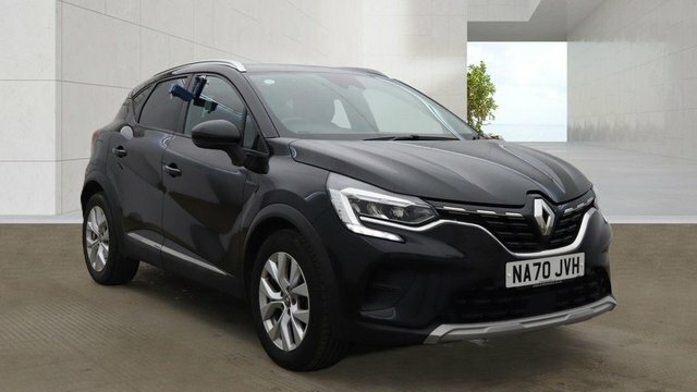 Renault Captur 2020 1.3 Tce Iconic Suv Edc Euro 6 Ss Black
