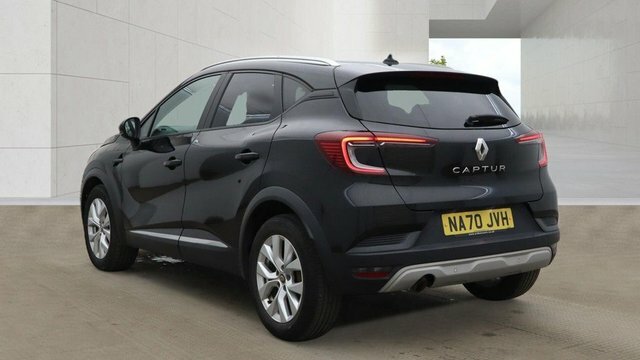 Renault Captur 2020 1.3 Tce Iconic Suv Edc Euro 6 Ss NA70JVH Black #3