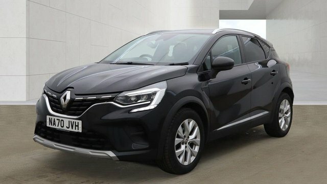 Renault Captur 2020 1.3 Tce Iconic Suv Edc Euro 6 Ss NA70JVH Black #2