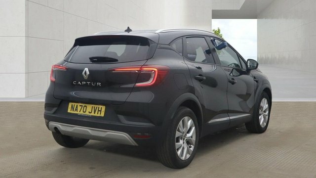 Renault Captur 2020 1.3 Tce Iconic Suv Edc Euro 6 Ss NA70JVH Black #4