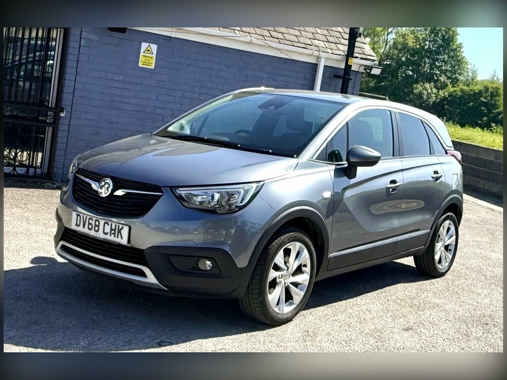 Vauxhall Crossland X 1.2 Turbo Ecotec Gpf Tech Line Nav Euro 6 Ss DV68CHK Grey #2