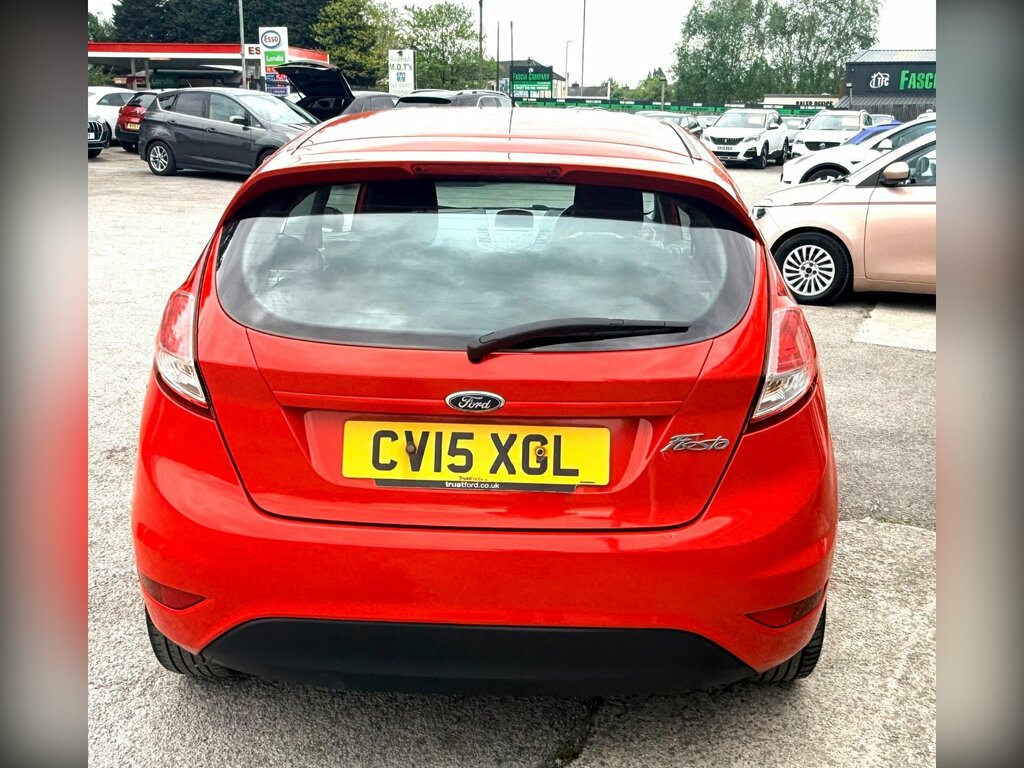 Ford Fiesta 1.25 Zetec Euro 6 CV15XGL Red #6