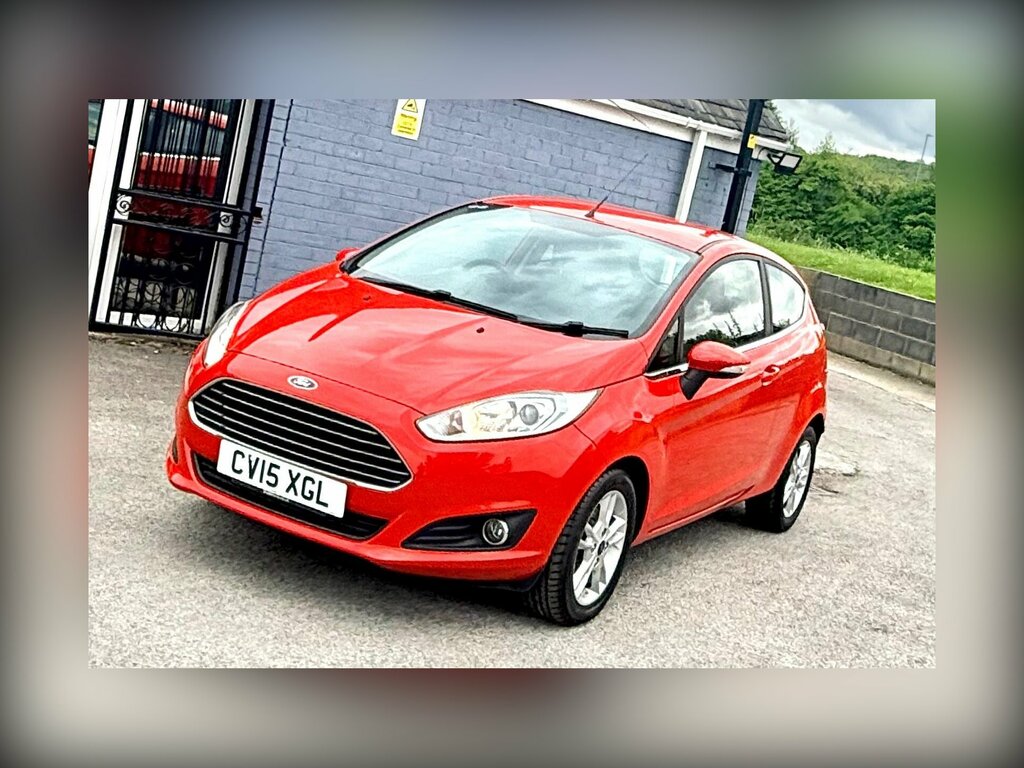 Ford Fiesta 1.25 Zetec Euro 6 CV15XGL Red #3