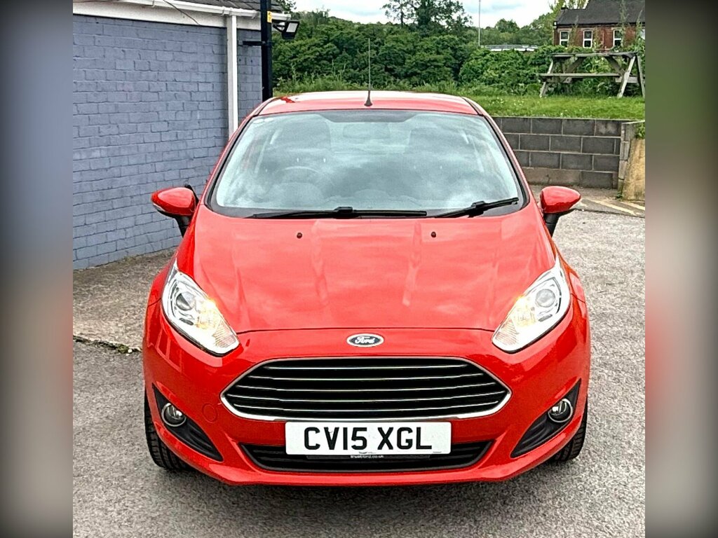 Ford Fiesta 1.25 Zetec Euro 6 CV15XGL Red #5