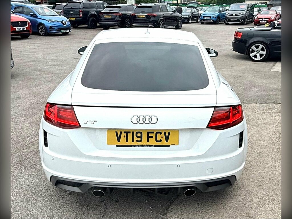 Audi TT 2.0 Tfsi 40 S Line S Tronic Euro 6 Ss VT19FCV White #4