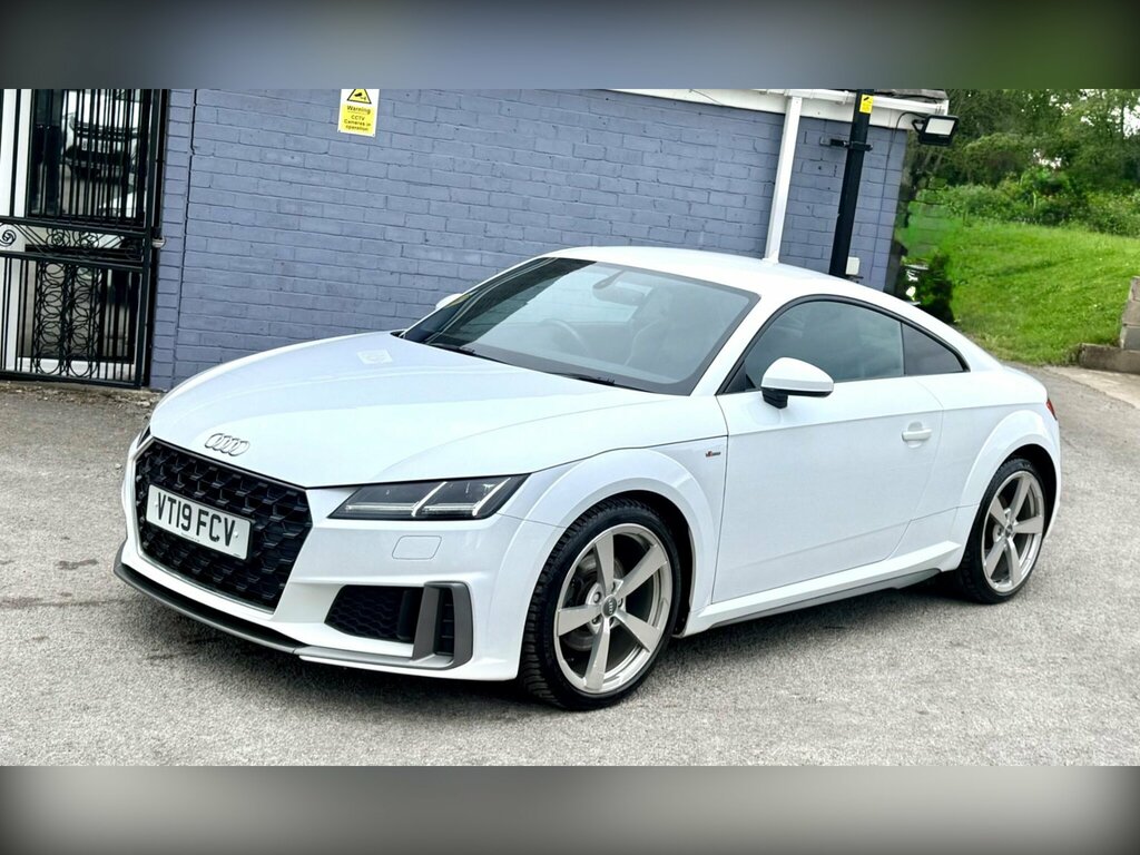 Audi TT 2.0 Tfsi 40 S Line S Tronic Euro 6 Ss VT19FCV White #2