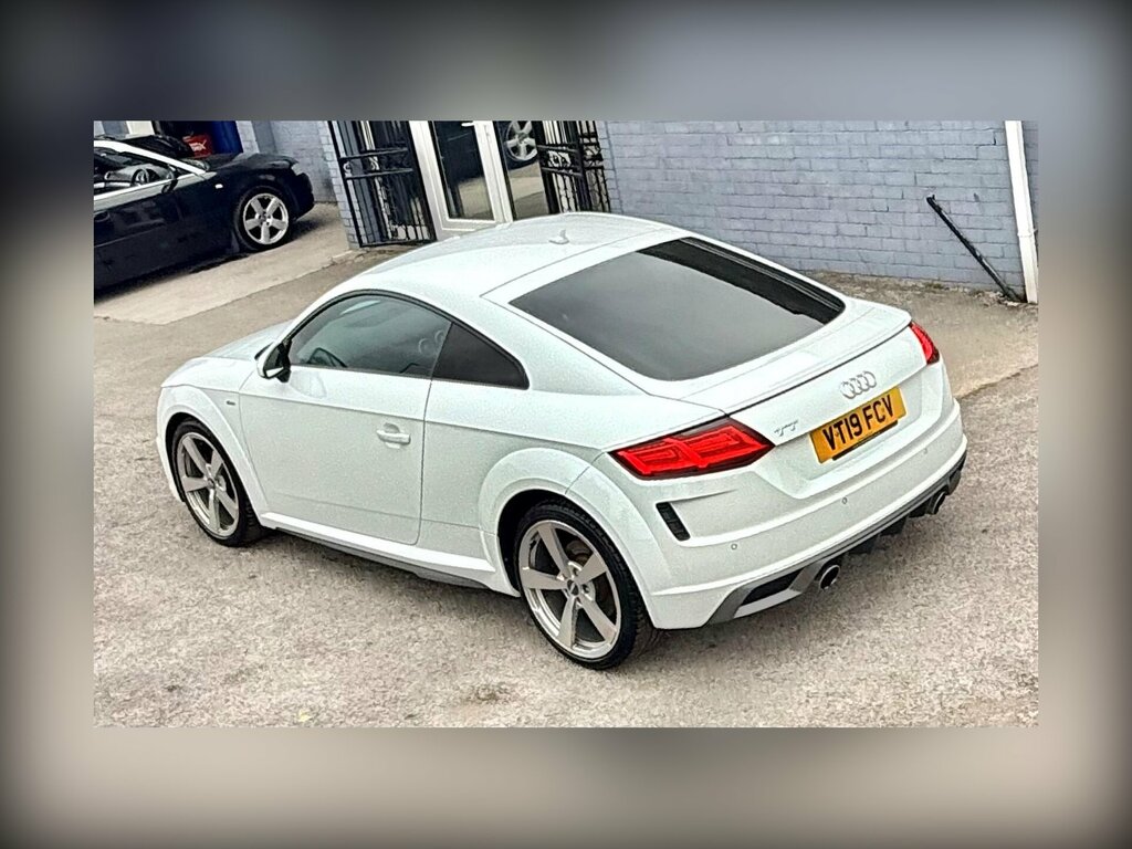 Audi TT 2.0 Tfsi 40 S Line S Tronic Euro 6 Ss VT19FCV White #5