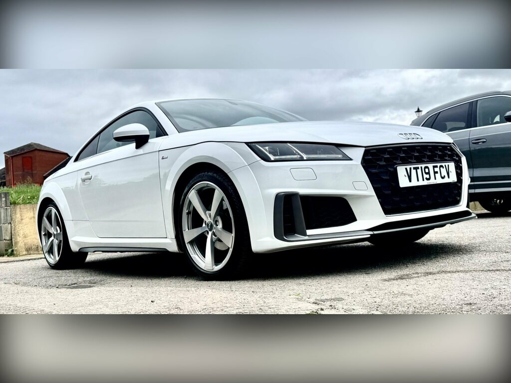 Audi TT 2.0 Tfsi 40 S Line S Tronic Euro 6 Ss VT19FCV White #3