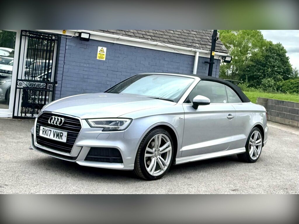 Audi A3 Cabriolet 1.4 Tfsi Cod S Line Euro 6 Ss Silver #2