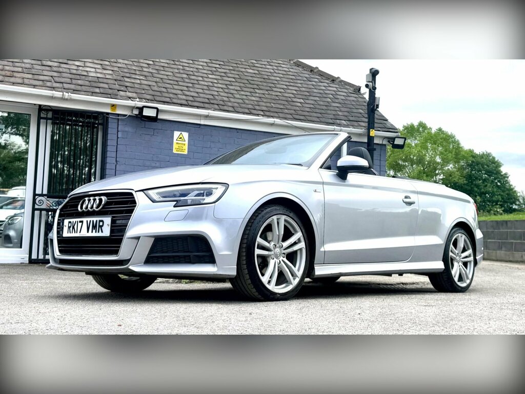 Audi A3 Cabriolet 1.4 Tfsi Cod S Line Euro 6 Ss Silver #3