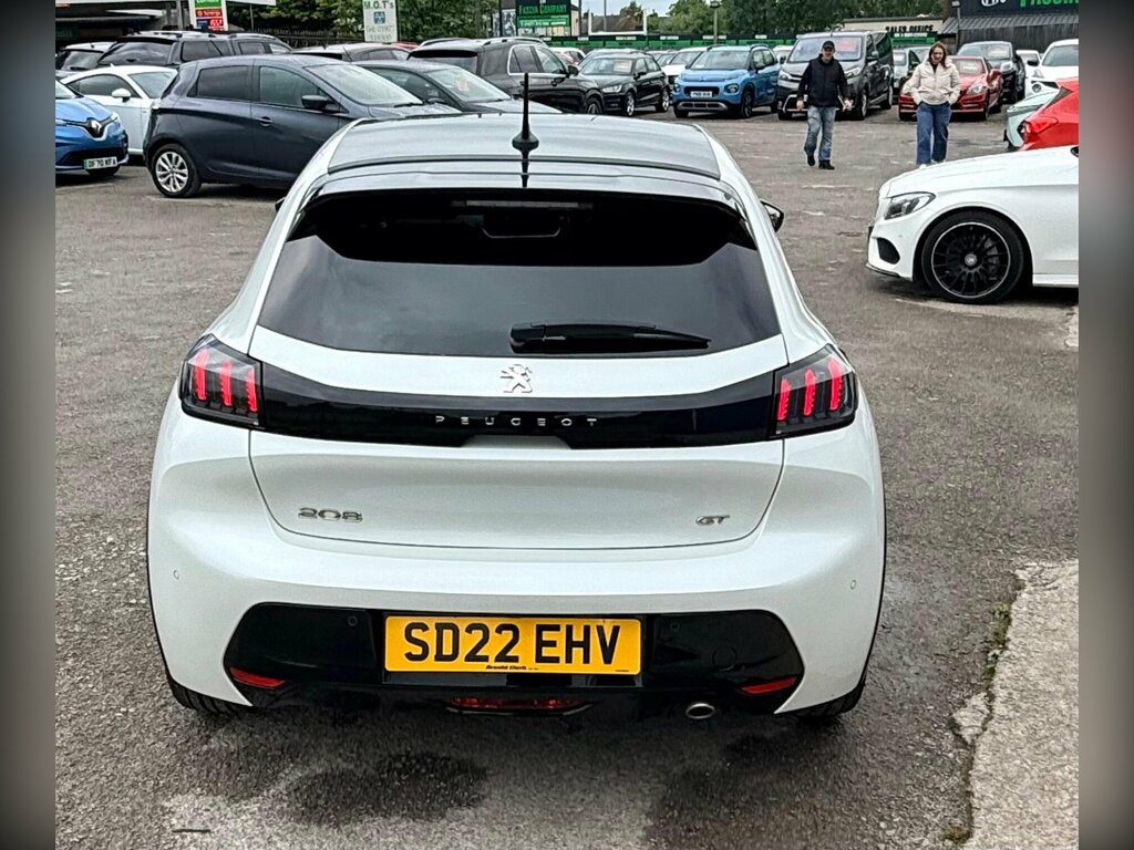 Peugeot 208 1.2 Puretech Gt Euro 6 Ss SD22EHV White #5